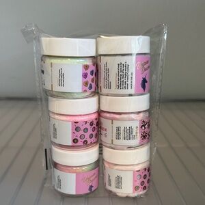 #37 $144 MIXED RETAIL AMINNAH LIP SCRUB/BUTTER/MASK BUNLDE
